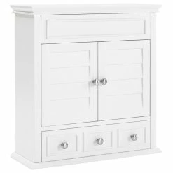 Buy ⭐ Crosley Lydia Wall Cabinet, White 😉