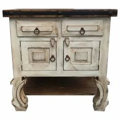 Hot Sale 🔥 RanchoCollection San Pascual 30" Rustic Vanity, Vintage White 🥰