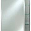 Cheap ✨ Afina Corporation Arch Top Frameless Medicine Cabinets, 16"x25", Right Hinge ⭐