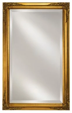 Budget ❤️ Afina Corporation Basix PLUS Medicine Cabinets, Antique Gold, 20"x26" 🔥