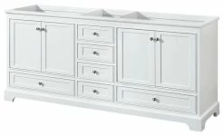 Budget 🔥 Wyndham Collection WCS202080DCXSXXMXX Deborah Double Vanity Cabinet Fixture 👍