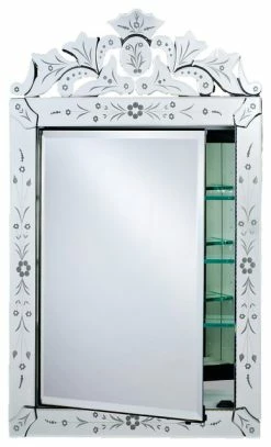 Outlet ✔️ Afina Corporation Afina Radiance Traditional Venetian Medicine Cabinets, Hinge Right ❤️