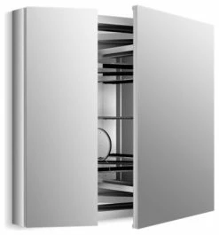 Best Sale ⌛ Kohler Verdera Medicine Cabinet W/ Adj. Flip-Out Flat Mirror, 34" W X 30" H 😀