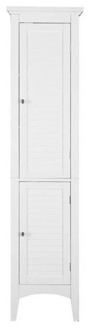 Budget 🎁 Bowery Hill 2 Door Linen Tower In White 👍